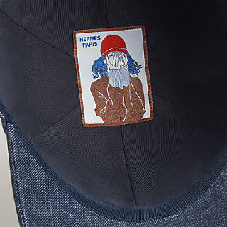 【お洒落なデニムキャップ☆】HERMES キャップ Tess Pierce Tess Denim cap | Hermès USA